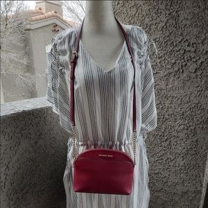🔥🔥Michael Kors Emmy Saffiano MD Crossbody ❣️❣️